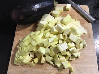 cube eggplant